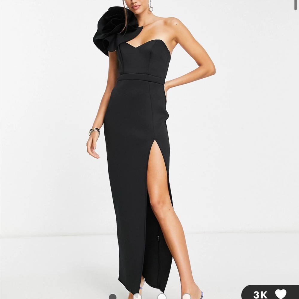 Black formal gown